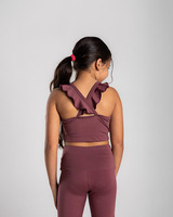 Ensemble de sport personnalisé pour filles, respirant, en tissu délavé, à carreaux, taille haute, pour l'entraînement, la course, le yoga et le fitness, comprenant un soutien-gorge et un legging