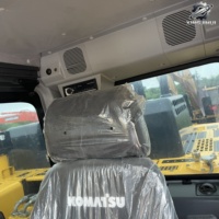 Excavatrice sur chenilles Komatsu PC450 de 45 tonnes, grande pelle minier lourde avec moteur SAA6D125E5, excavatrice de construction japonaise d'occasion