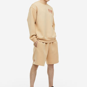 เสื้อสเวตเตอร์ผ้าฝ้ายสำหรับผู้ชายเสื้อวอร์มคอกลมออกแบบได้ตามที่ต้องการ - Product Image 3