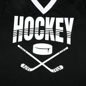 Camiseta de hockey sobre hielo con nombre de equipo de sublimación personalizada - Product Image 2