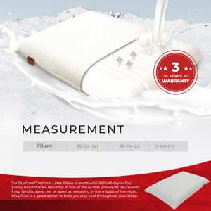 Almohada de látex natural Diseño moderno Tecnología antiestática belga para enfriar Alivio de presión transpirable Profundo cómodo Hecho en Malasia - Product Image 5