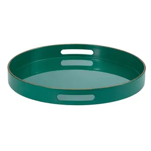 Bandeja de servicio rectangular antigua y única de madera para cocina, hoteles, restaurante, diseño de tendencia de moda, precio barato - Product Image 3