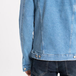 All purpose <b>denim</b> <b>jacket</b> unisex durable fiber stylish shape ideal for online retailers and wholesale garment buyers - Product Image 5