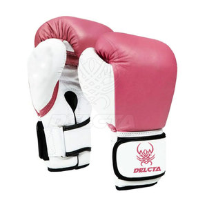 Guantes de boxeo de piel de vaca auténtica de buena calidad para hombre Guantes de boxeo ganadores hechos al por mayor - Product Image 4