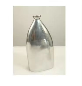 Vases à fleurs en métal de meilleure qualité porte-hôtel maison Restaurant dessus de table Vases à fleurs nickelés Vase décoratif fabriqué à la main - Product Image 1