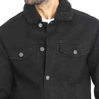 Veste en jean pour homme sur mesure, taille plus, automne-hiver, 100% coton, style vintage, écologique, respirante, coupe-vent