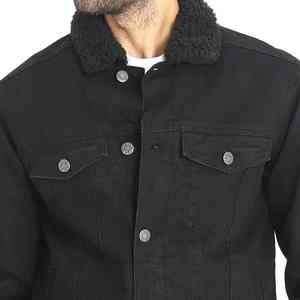 Brand New Custom Made Plus Size Autumn Winter <b>Men's</b> <b>Denim</b> <b>Jacket</b> 100% Cotton Vintage Style Eco-Friendly Breathable Customizable - Product Image 4