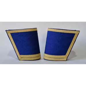Paire de Vintage Masonic Gauntlets Manchette Broderie Regalia Vente Chaude Custom Made Couleur Personnalisé Top Qualité Brodé Poignets - Product Image 4