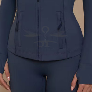 Veste de sport respirante et écologique pour femme, idéale pour l'automne, personnalisable OEM, haute qualité, vente en gros - Product Image 6