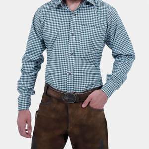 กางเกงขาสั้นหนังบาวาเรียของแท้พร้อมสายรัดแบบปรับได้สำหรับงานปักและงานเทศกาล - Product Image 3