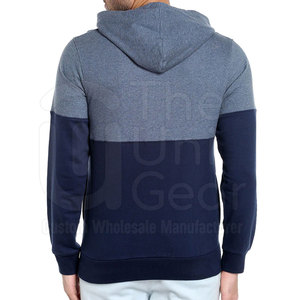 Sudaderas con capucha de algodón 100% de calidad superior para hombre, ropa de invierno informal con capucha transpirable, patrón sólido - Product Image 2