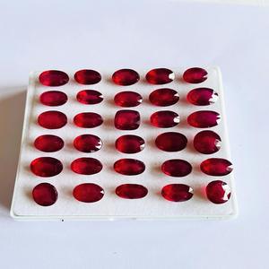 Piedra preciosa de rubí natural calentada y tratada, brillo AAA de calidad AAA con excelente color rojo, piezas únicas y hermosas para joyería - Product Image 4