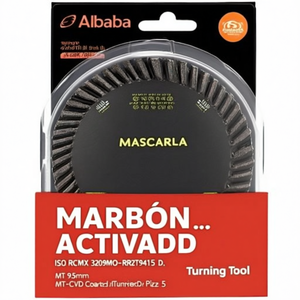 ISO RCMX 3209MO-RR2T9415 D. 9.5mm MT-CVD Plaquette de tournage indexable revêtue CVD, lot de 5 - Product Image 2