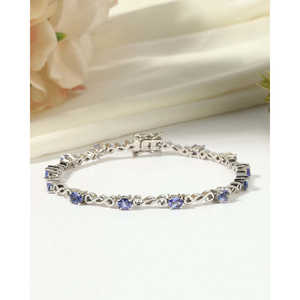 Oval Tanzanite Swirl <b>Bracelet</b> - Product Image 1