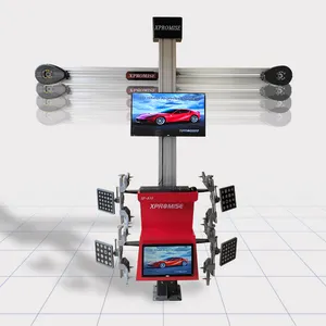 السيارات المرآب المعدات ماكينة ضبط استقامة العجلات كامل مجموعة 3D سيارة عجلة محاذاة للبيع