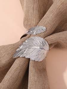 Servilleteros artesanales atractivos para eventos rústicos y celebraciones diseñados con metalistería antigua para una decoración especial - Product Image 5