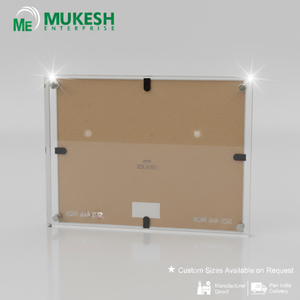 Marco de Fotos Acrílico Transparente de 46 Fotos, el Más Vendido, para Decoración del Hogar u Oficina, Proveedor Mayorista Mukesh Enterprise - Product Image 2
