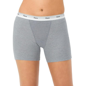 <b>Women's</b> Stretch Cotton Mid-Thigh <b>Boxer</b> Brief Pack 4-Pack Underwear Comfortable Fit Anti-Bacterial Breathable Sustainable for - Product Image 3