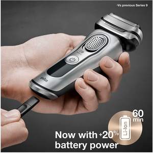 Afeitadora Eléctrica de Precisión para Hombre, Recargable, Inalámbrica, para Uso en Seco/Húmedo, con Estación de Carga, Resistente al Agua IPX7, Lavable - Product Image 5