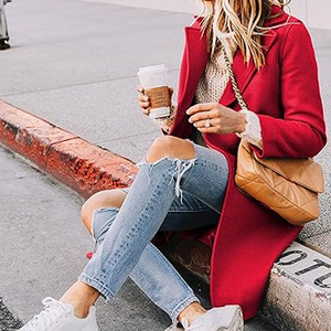 Hiver nouveauté élégant pleine longueur manteau cheville Long pardessus dames meilleure vente en cuir véritable femmes Long manteau 2025 - Product Image 4