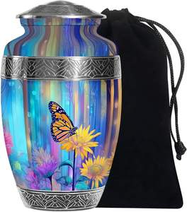 โกศฌฌาปนกิจศพผีเสื้อสำหรับขี้เถ้าของมนุษย์โกศสำหรับขี้เถ้าของมนุษย์ขนาดใหญ่ - Product Image 1