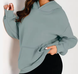 Elegante personalizado hombre mujer y niños ropa sudaderas con capucha algodón transpirable liso polar tela Sudadera con capucha - Product Image 2