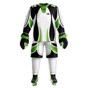 Tenue d'entraînement de hockey sur glace en polyester respirant de qualité supérieure, fabriquée au Pakistan, personnalisable pour hommes, prix de gros - Product Image 1