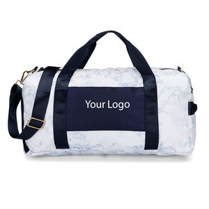 Sac de voyage multi-couleurs, sacs de voyage personnalisés imprimés et brodés, style sport, gym, tissu imperméable et durable, sacs de voyage en cuir - Product Image 1