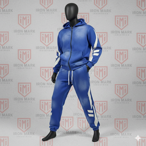 Ensemble sweat à capuche et jogging imprimé surdimensionné effet délavé brodé pour l'hiver, en molleton 100 % coton, décontracté, unisexe - Product Image 4