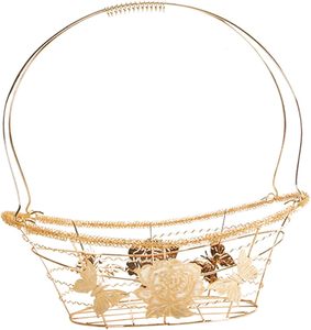 Cesta de alambre de hierro colgante artesanía con recubrimiento en polvo y cesta de frutas forma redonda utensilios de cocina Fabricante Mayorista exportador - Product Image 6
