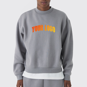 Custom Made <b>Top</b> Quality Mens Sweatshirt Custom Embroidery Logo Winter Wear Best Selling <b>Thermal</b> Pullover Sweatshirt for Men - Product Image 4