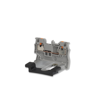Bloc de bornes de terre industriel pour rail DIN automobile 26-14 AWG RPT1.5-PE 0.14-1.5mm Connecteur de terre à enfoncement pour panneau de commande