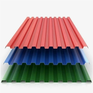 Khuyến mại 22 đo màu tráng mạ kẽm tấm thép tấm lợp hình thang ppgi tấm lợp - Product Image 1