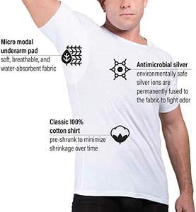 Sous-chemises anti-transpiration pour hommes - Product Image 3