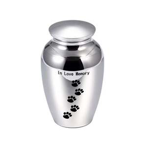 Urna de cremación moderna con memoria para mascotas adultas, caja funeraria de latón y urnas de recuerdo, urna funeraria conmemorativa humana - Product Image 5