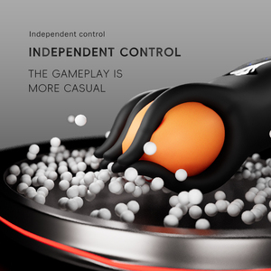 Entrenador de Glande Copa de Masturbación Masajeador de Pene Masculino Vibrador para Prolongar la Erección y Resistencia con Estimulación de Pezones y Agarre Automático tipo Dedo - Product Image 3