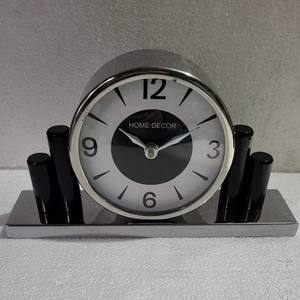 Reloj de mesa de latón pulido hecho a mano, el mejor fabricante, reloj de escritorio con números romanos de estilo antiguo para decoración de hogar y oficina - Product Image 1