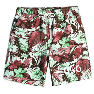 Maillots de bain fitness d'été décontractés pour hommes Short de bain à motif solide pour l'entraînement de surf à la plage-Respirant Prix de gros Planche courte - Product Image 4