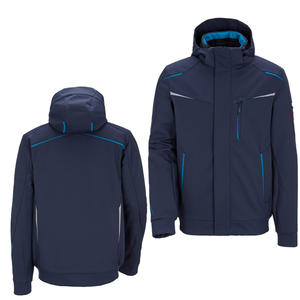 Vestes Softshell pour Hommes 2025 OEM, Col Montant, Respirantes, Coupe-Vent, Imperméables, Fermeture Éclair, Écologiques, Fines, pour les Activités de Plein Air - Product Image 3