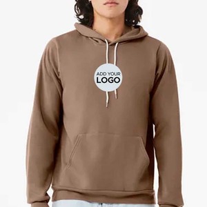 เสื้อสเวตเตอร์แบบสวมหัวมีฮู้ดผ้าแคนวาสมีเชือกผูกคอ - Product Image 6