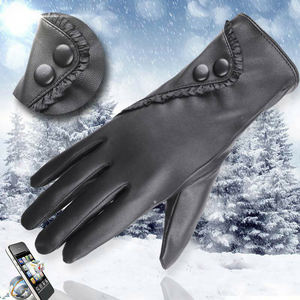 2025 New Fashion High Quality <b>Women</b> Warm Winter Dressing Genuine Leather <b>Glove</b> Double Fashion Leather <b>Glove</b> - Product Image 5