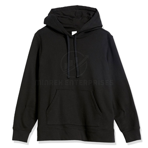 เสื้อฮู้ดลำลองแบบสวมหัวสำหรับผู้หญิงเสื้อครอปย้อมสีล้วนสำหรับใส่ออกกำลังกาย - Product Image 1