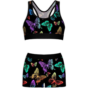 เซ็ตกางเกงชั้นในผ้าคอตตอนแบบมีลวดปักลายสำหรับเด็กผู้หญิงวัยรุ่นผู้หญิง - Product Image 1