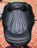 Selle anglaise synthétique sans arbre de qualité supérieure |   Équipement d'équitation confortable et durable pour le dressage à dos nu, équipement équestre personnalisé OEM X