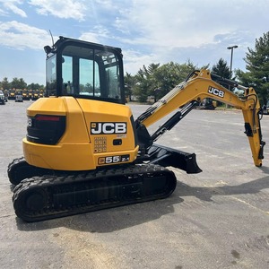 Miniexcavadora JCB 55Z-1 con Capacidad de 5.5 Toneladas, Diseño de Giro Cero para Trabajos Urbanos, Motor Industrial, Bomba de Engranajes - Product Image 2