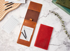 Titular de tarjeta de puntuación Yardage Book Cover Personalizado Yardage Book Holder Christmas Golf Gift 2017 - Product Image 2