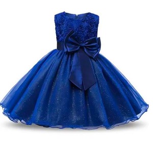 ฤดูร้อนสาวแต่งตัวราคาถูก Soild สีผ้าลินินผ้าฝ้ายเสื้อผ้าเด็กเด็กวัยหัดเดินเด็กชุดปาร์ตี้ - Product Image 5