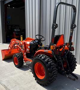 Moteur diesel 30 CV pour tracteur Kubota B2320 2020, 4x4, prise de force 540, attelage 3 points, chargeur à attache rapide, boîte de vitesses, roulement de moteur - Product Image 5