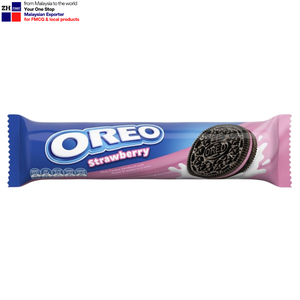 Oreo คุกกี้แซนวิชสตรอเบอร์รี่110.4กรัมของแท้บิสกิตครีมสตรอเบอร์รี่ฮาลาลมอนเดลซ์มาเลเซียขายส่งราคาถูก - Product Image 1