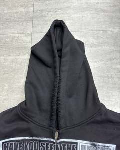Sweat à capuche surdimensionné de haute qualité 100% coton sérigraphié pour hommes Logo personnalisé Saison hivernale à capuche Vente en gros - Product Image 6